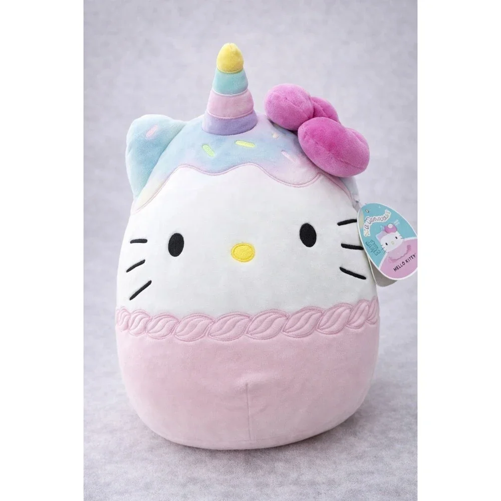 NWT Hello Kitty Unicorn Squishmallow 12